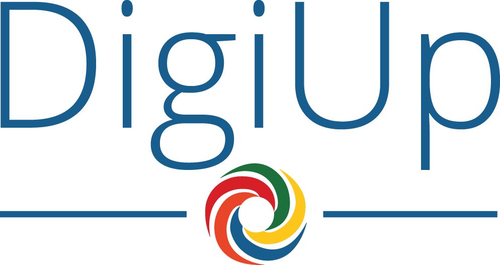 DigiUp-hankkeen logo.