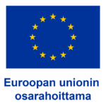 EU-lippu ja teksti Euroopan unionin osarahoittama
