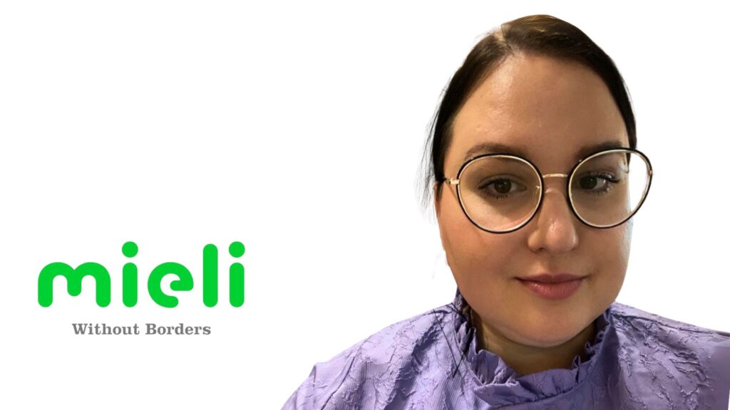 Mieli Without Borders ry:n logo ja Tadeja Munyui.